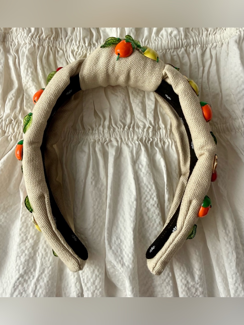 Lele Sadoughi Fruit Salad Knotted Headband - Picture 12 of 12
